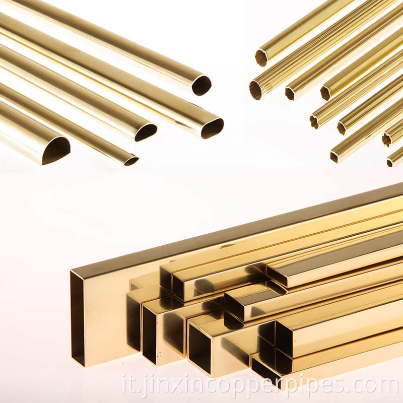 Special Shaped Brass Tube Jpg